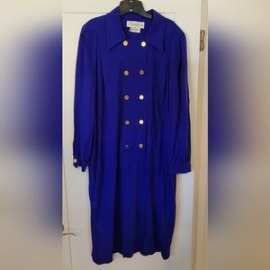 Robert Leonard Neiman Marcus 60’s Vintage Secretary Dress sz L, XL